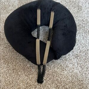 Double layer bead necklace with Gold Accents